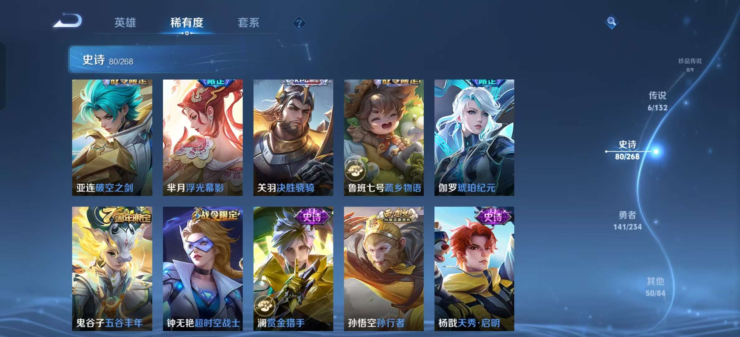 WZLX4345264王者荣耀账号详情图6