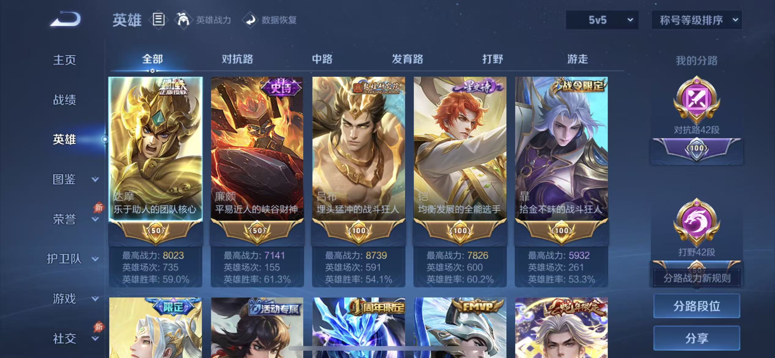 WZLX4345727王者荣耀账号详情图2