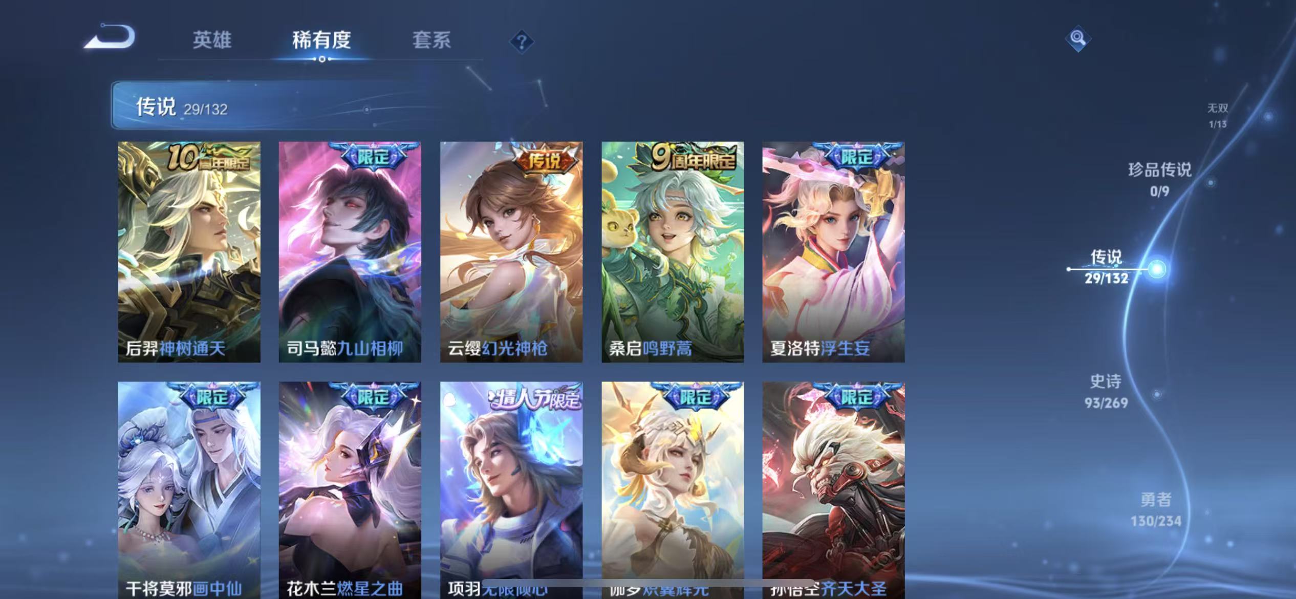 WZLX4345686王者荣耀账号详情图5
