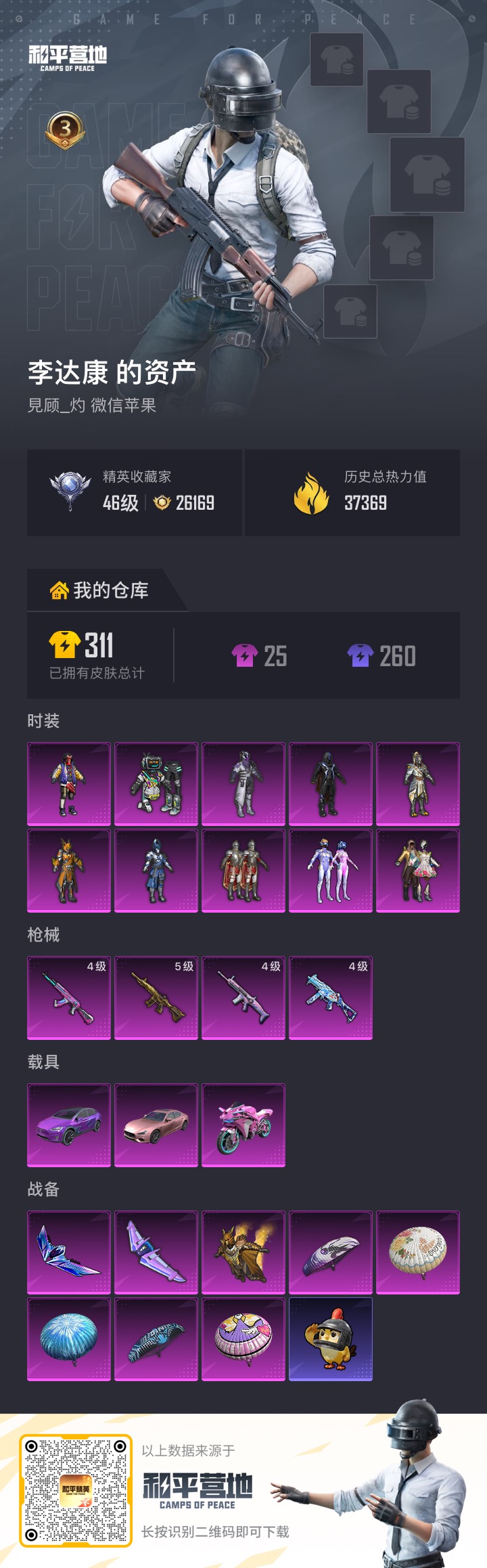HPCMW4220688和平精英账号详情图13 HPCMW4220688和平精英账号详情图13