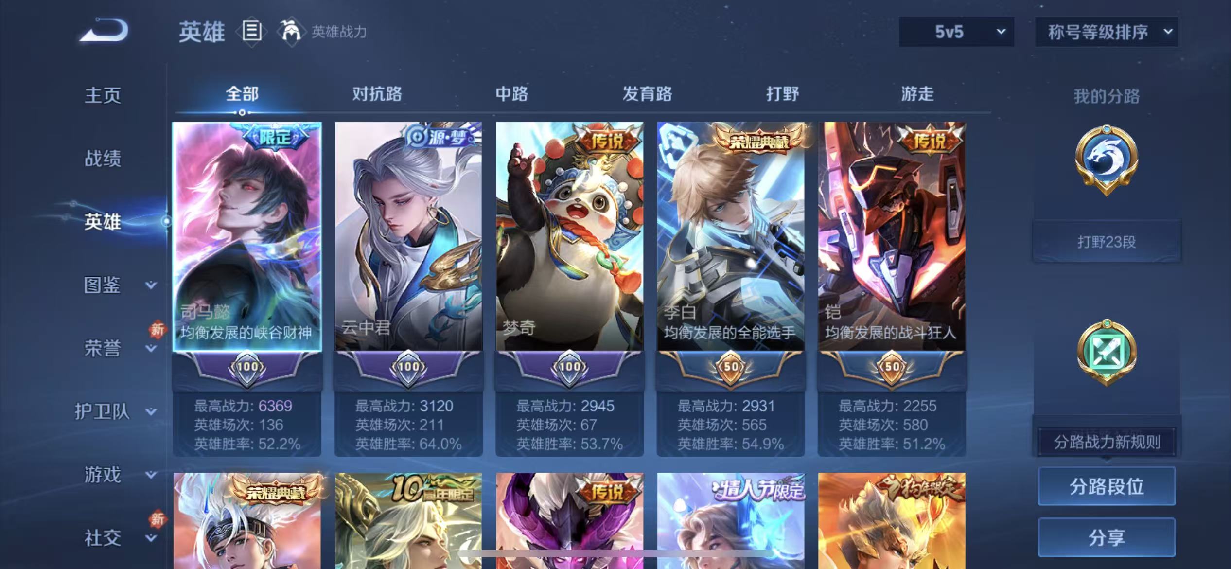 WZLX4345686王者荣耀账号详情图2