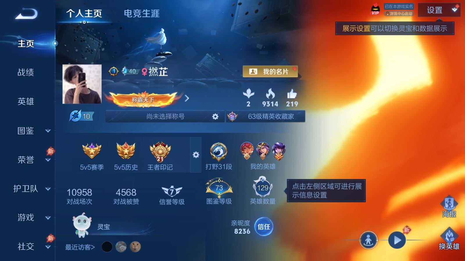 WZLX4448167王者荣耀账号详情图1