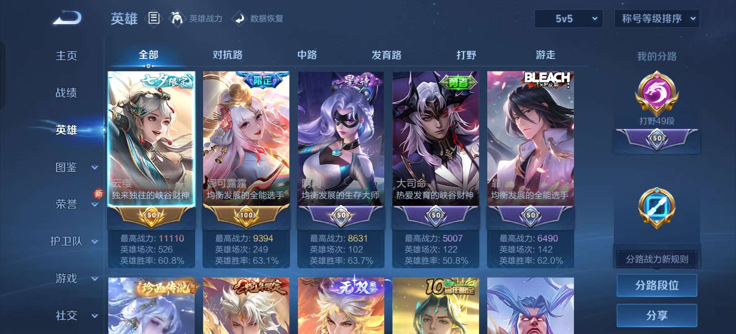 WZLX4347453王者荣耀账号详情图2