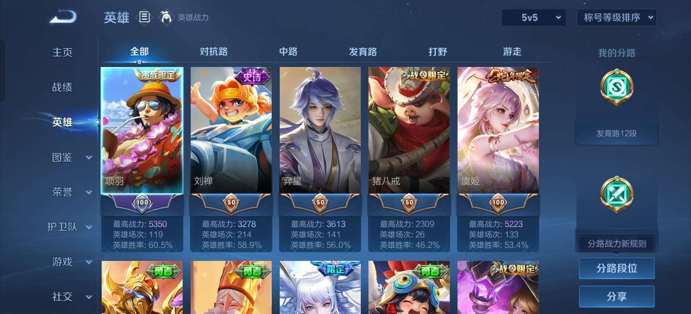 WZLX4347359王者荣耀账号详情图2