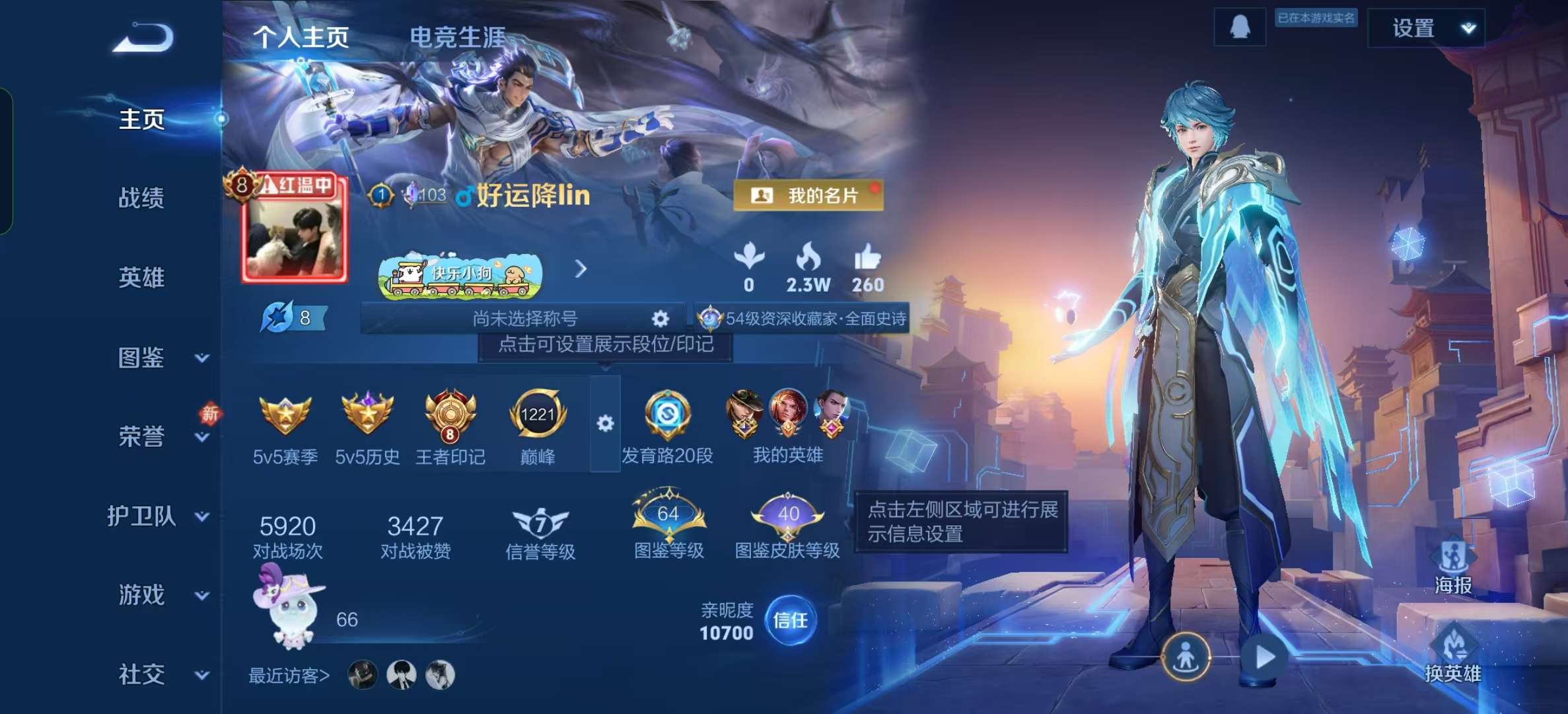 WZLX4347657王者荣耀账号详情图1