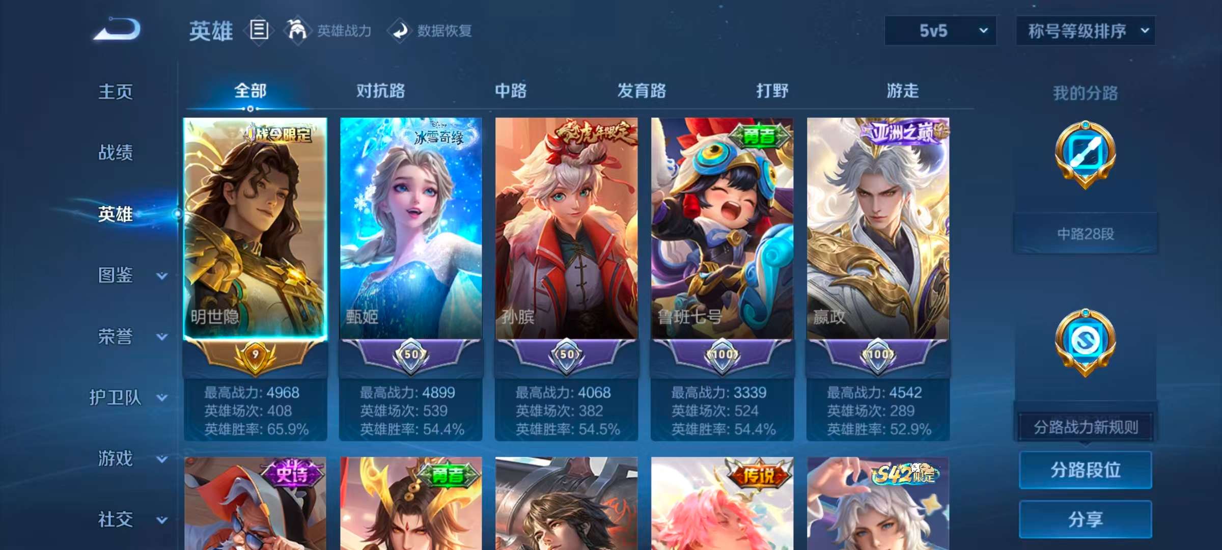 WZLX4347451王者荣耀账号详情图2