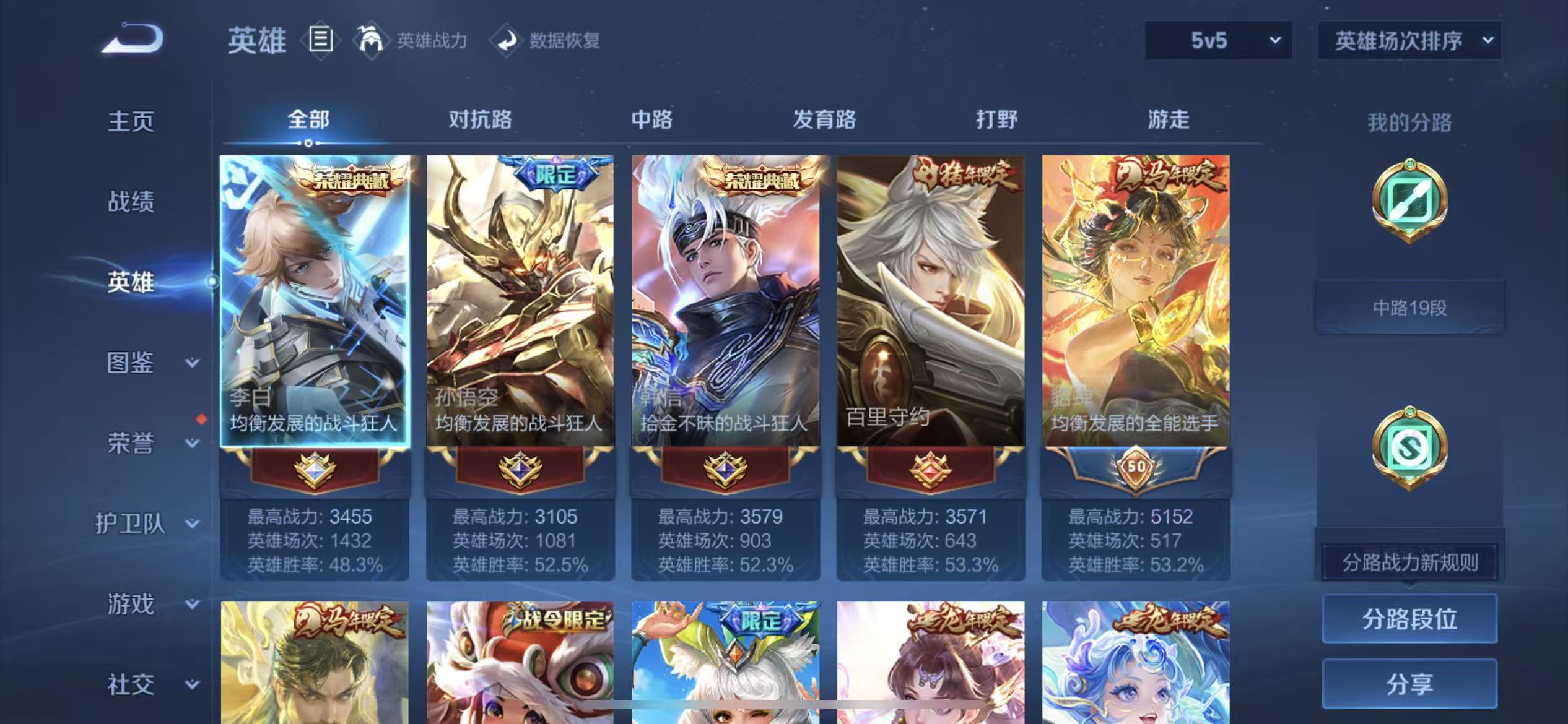 WZLX4348897王者荣耀账号详情图2