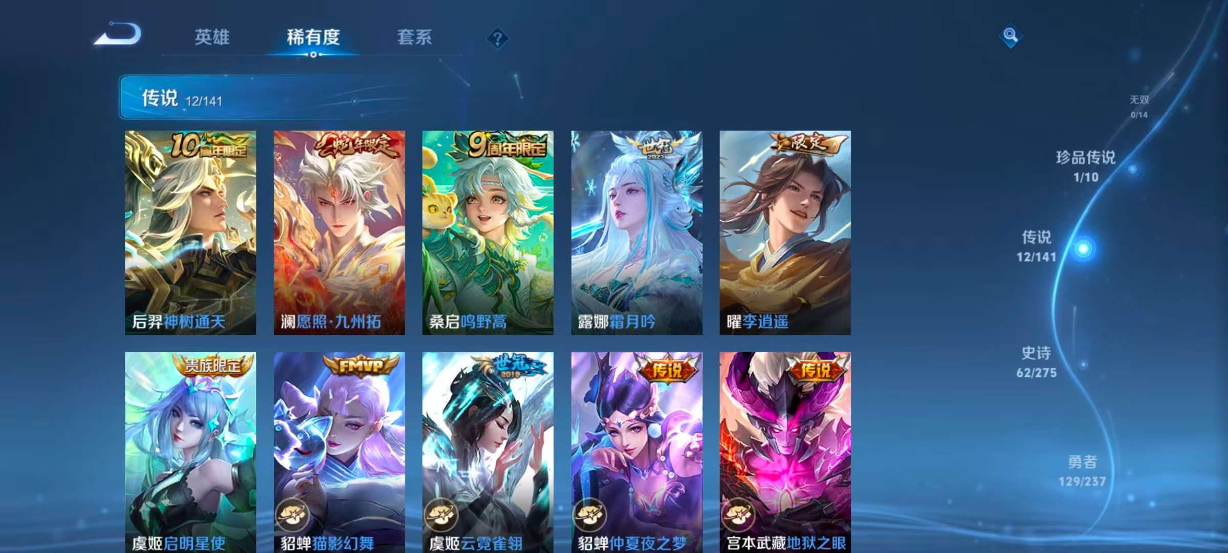 WZLX4347614王者荣耀账号详情图4