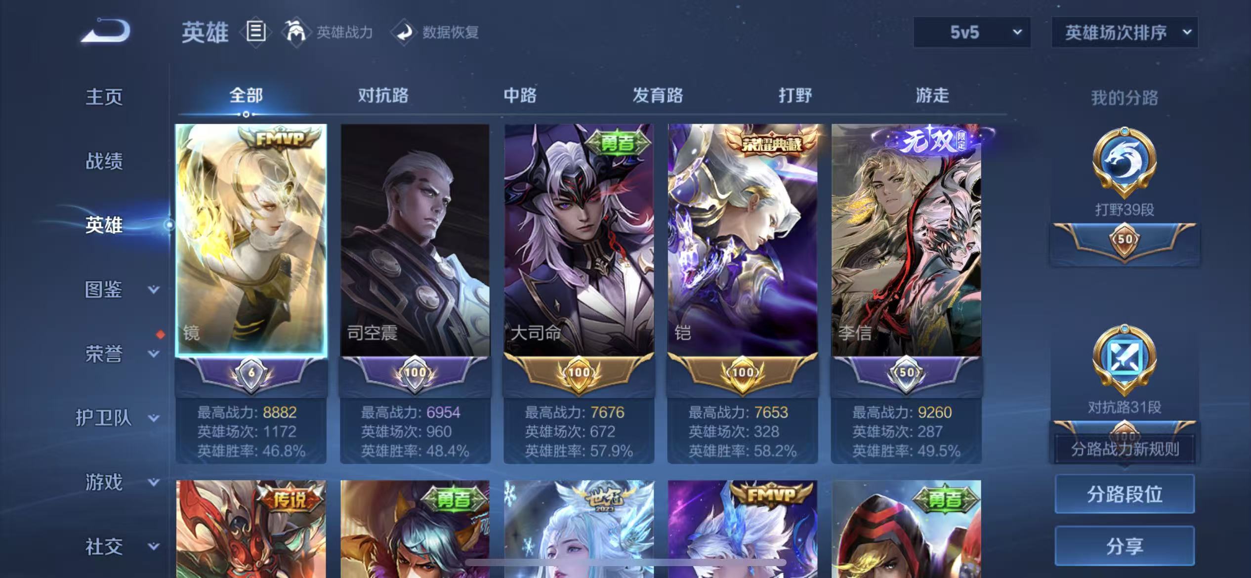 WZLX4348894王者荣耀账号详情图2