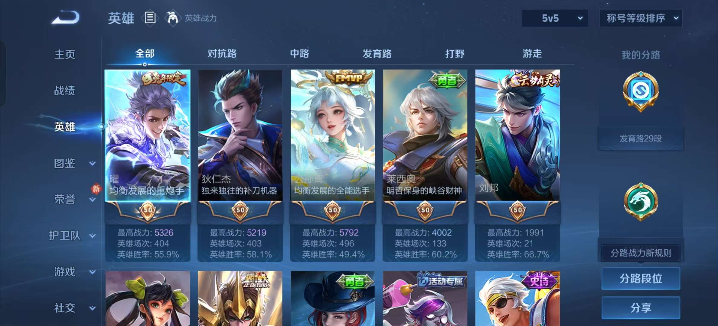 WZLX4347660王者荣耀账号详情图2