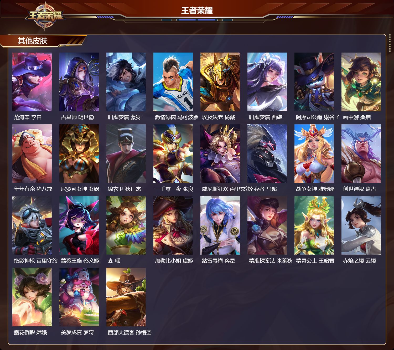 WZLX4348265王者荣耀账号详情图20