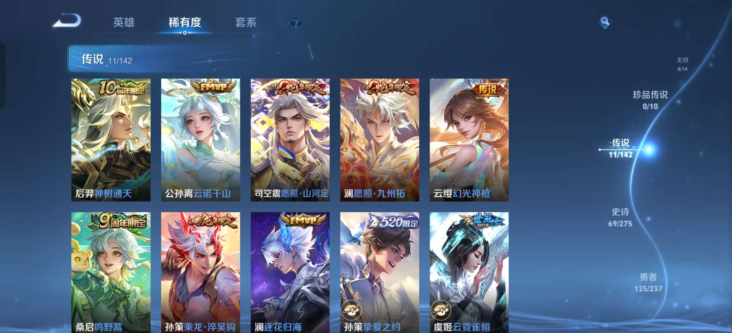 WZLX4347462王者荣耀账号详情图3