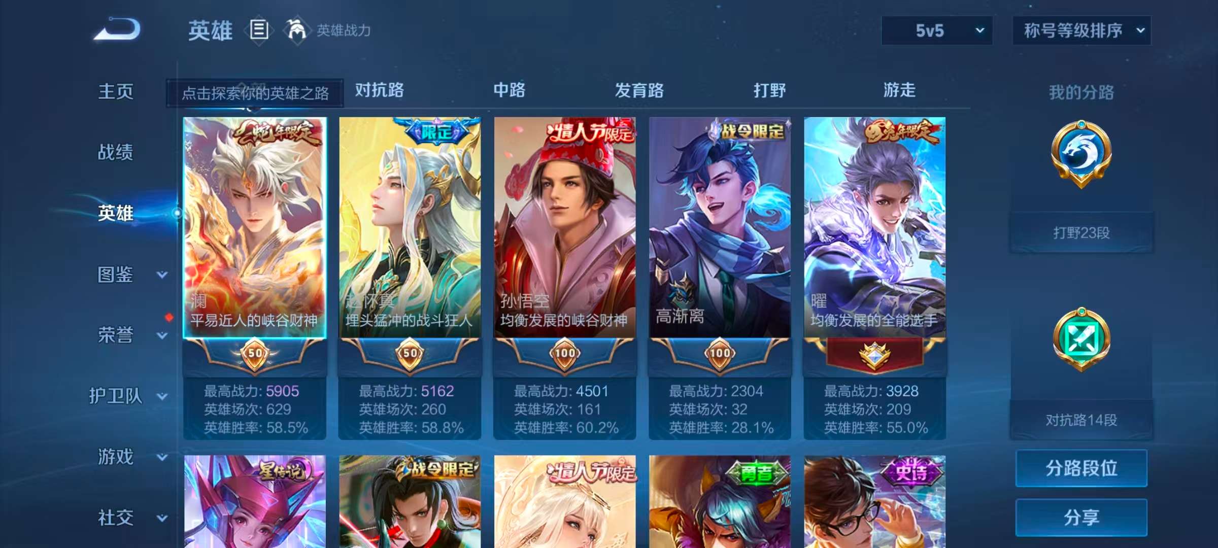 WZLX4347468王者荣耀账号详情图2