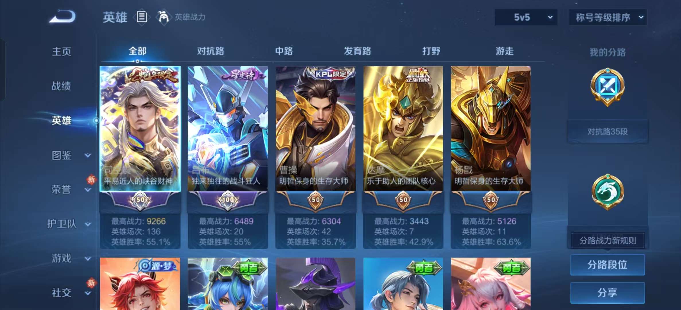 WZLX4347605王者荣耀账号详情图2