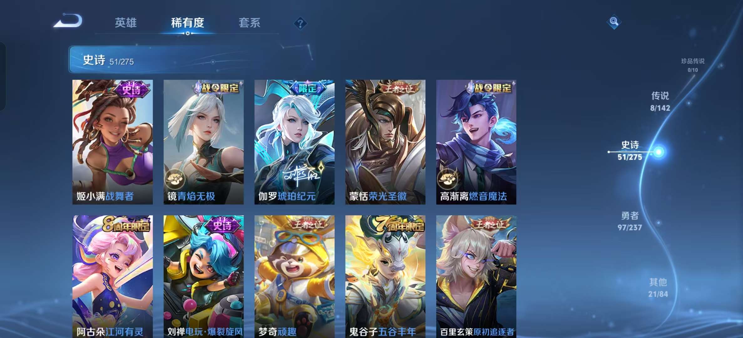 WZLX4348392王者荣耀账号详情图3
