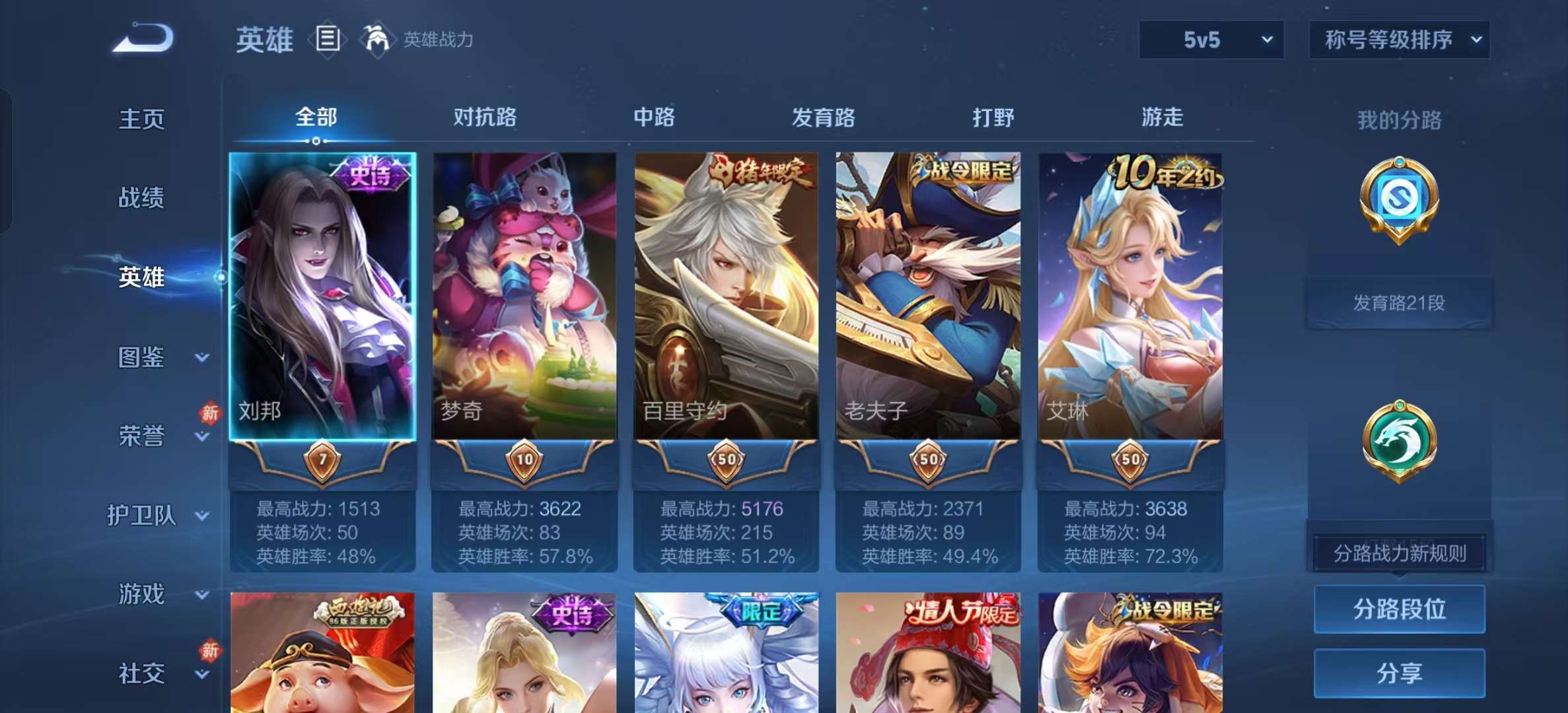 WZLX4347569王者荣耀账号详情图2