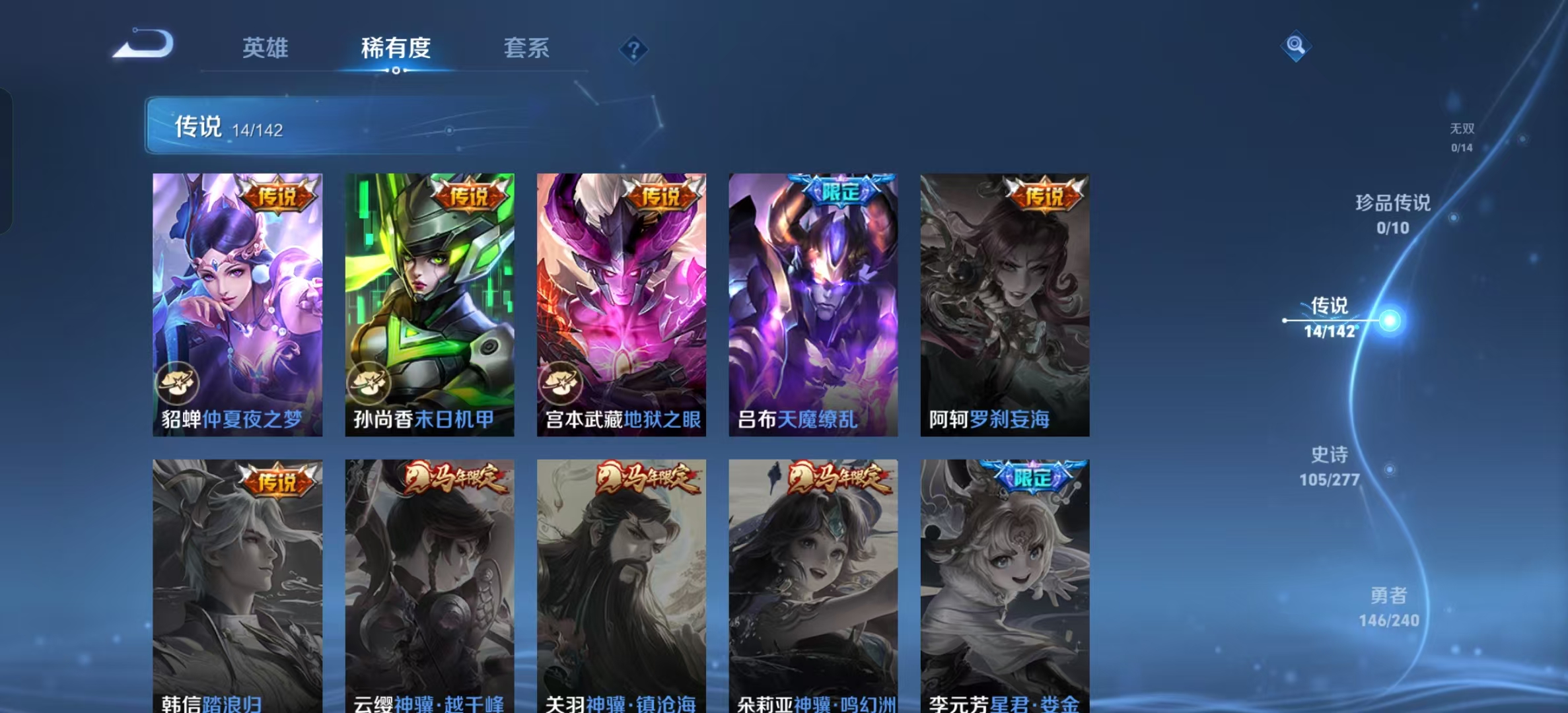 WZLX4354200王者荣耀账号详情图5