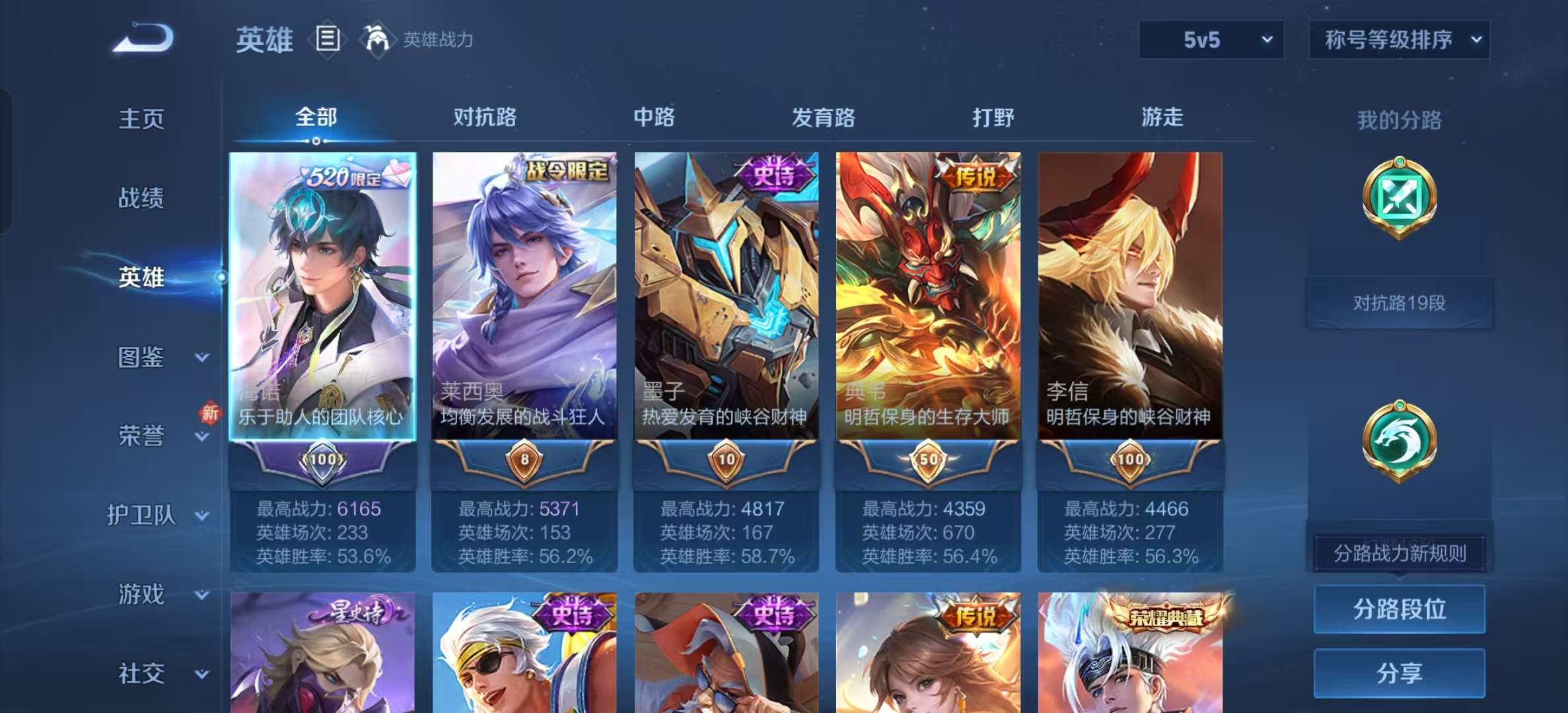 WZLX4349687王者荣耀账号详情图13