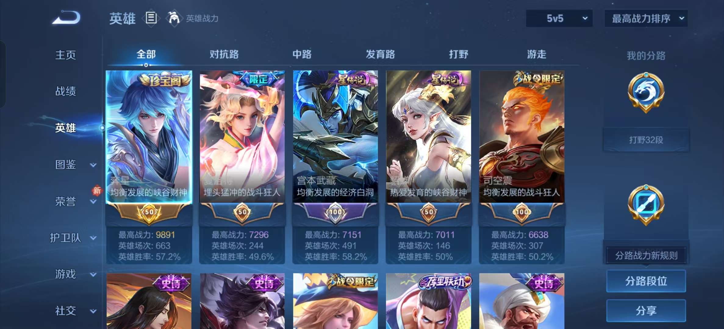 WZLX4348907王者荣耀账号详情图2