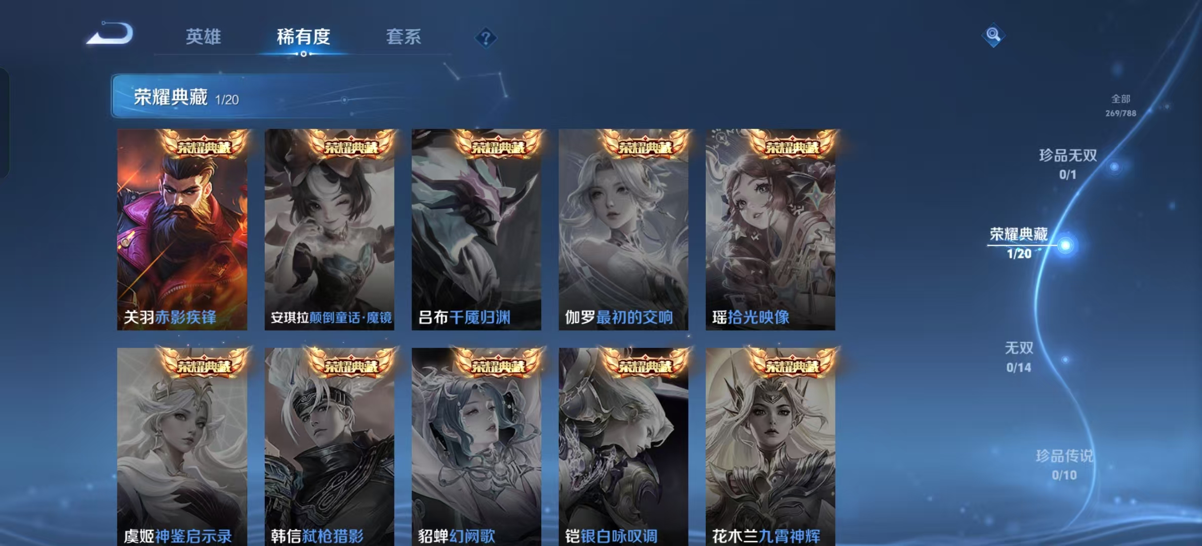 WZLX4354404王者荣耀账号详情图3