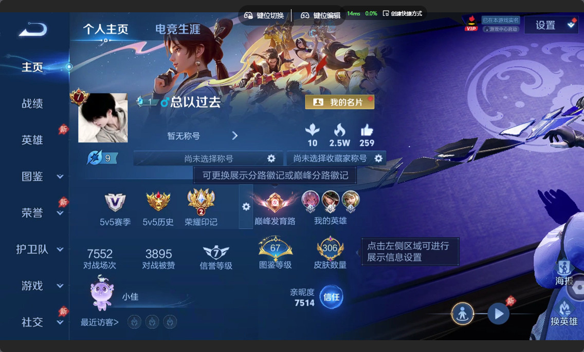 WZZM4352765王者荣耀账号详情图1