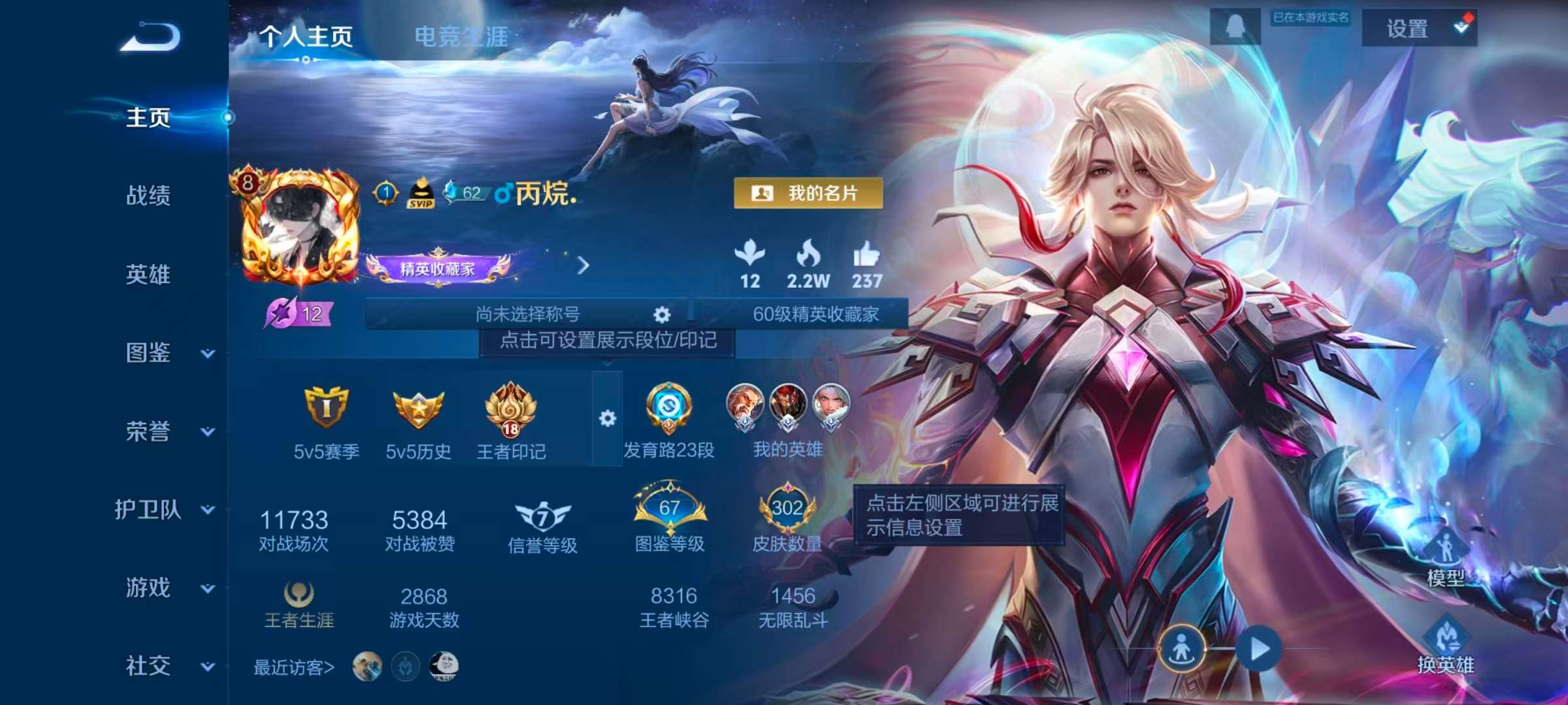 WZLX4350712王者荣耀账号详情图1