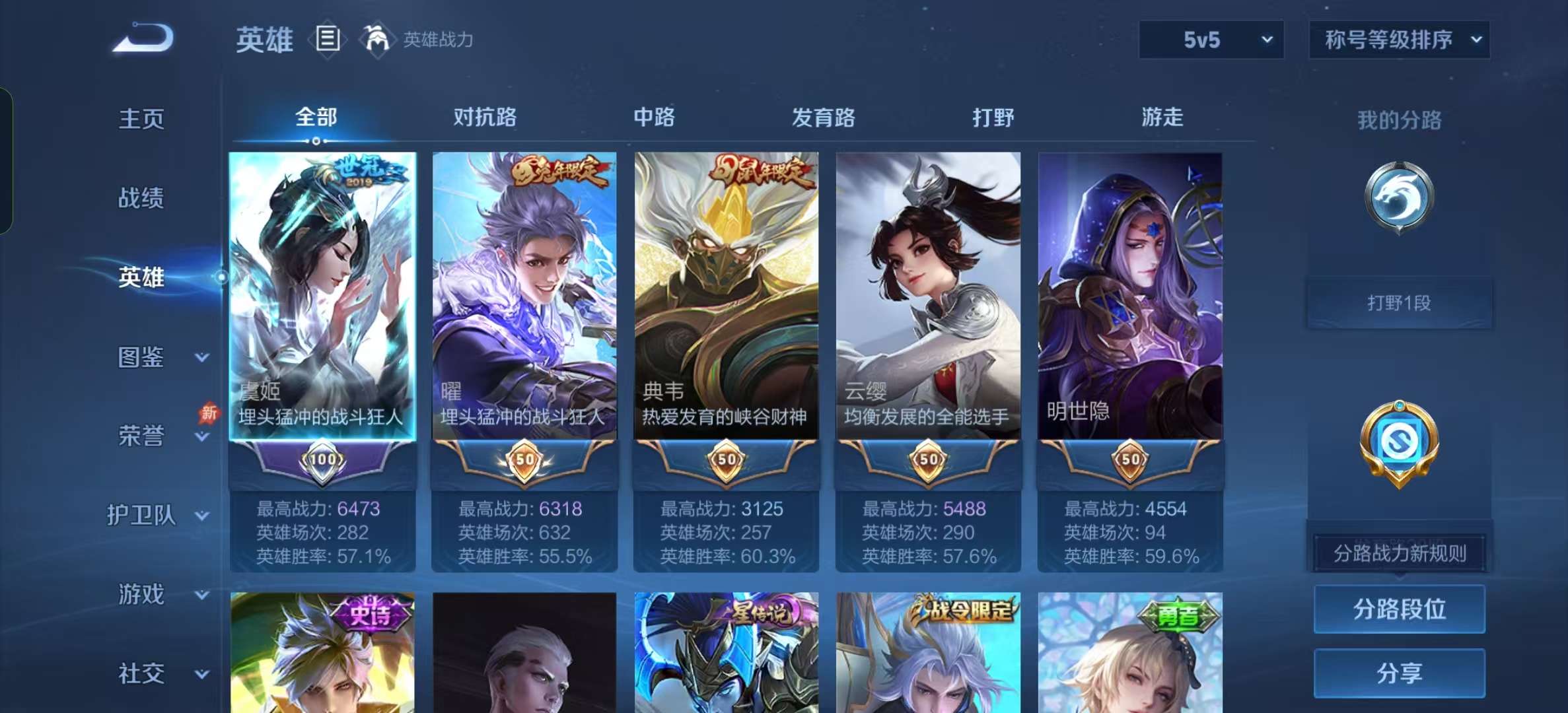 WZLX4354226王者荣耀账号详情图2