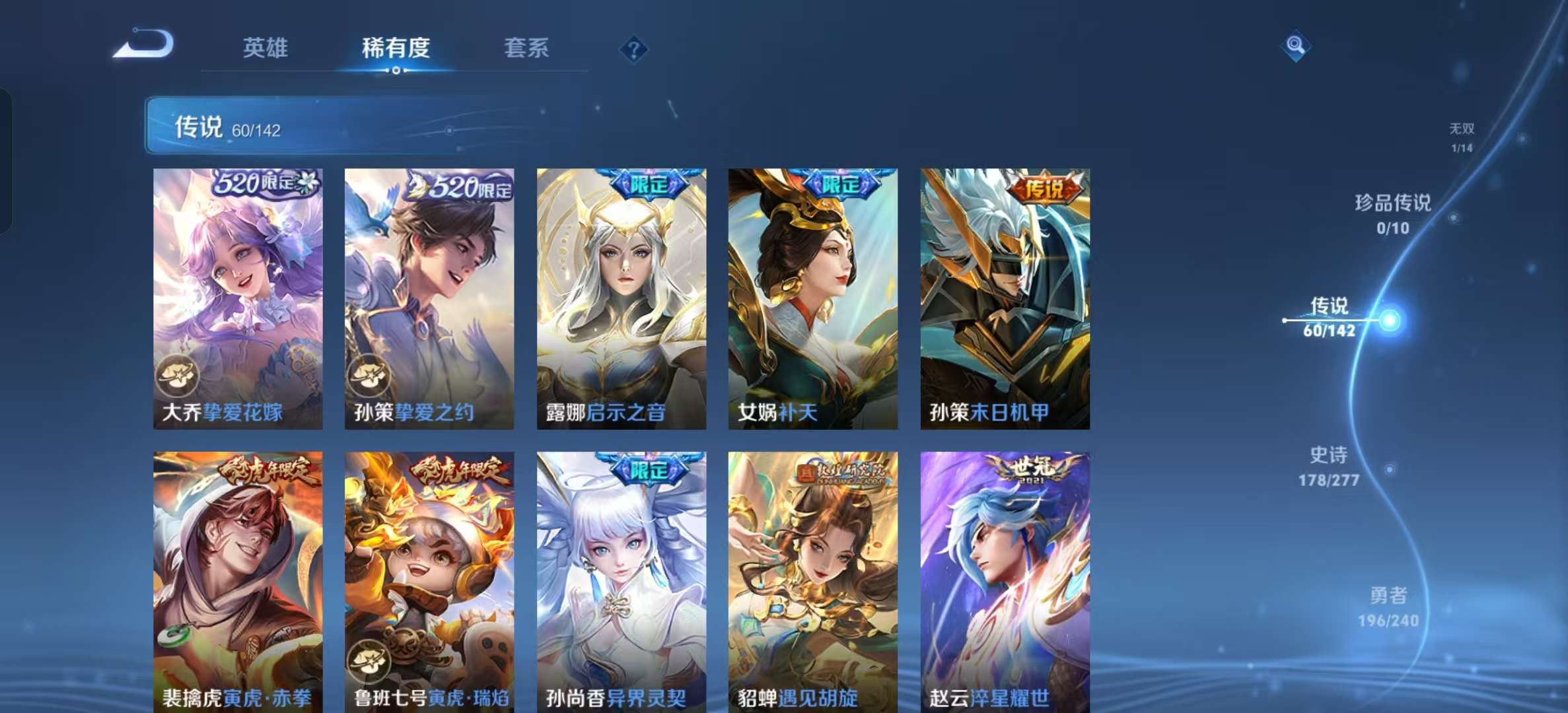 WZLX4352800王者荣耀账号详情图7