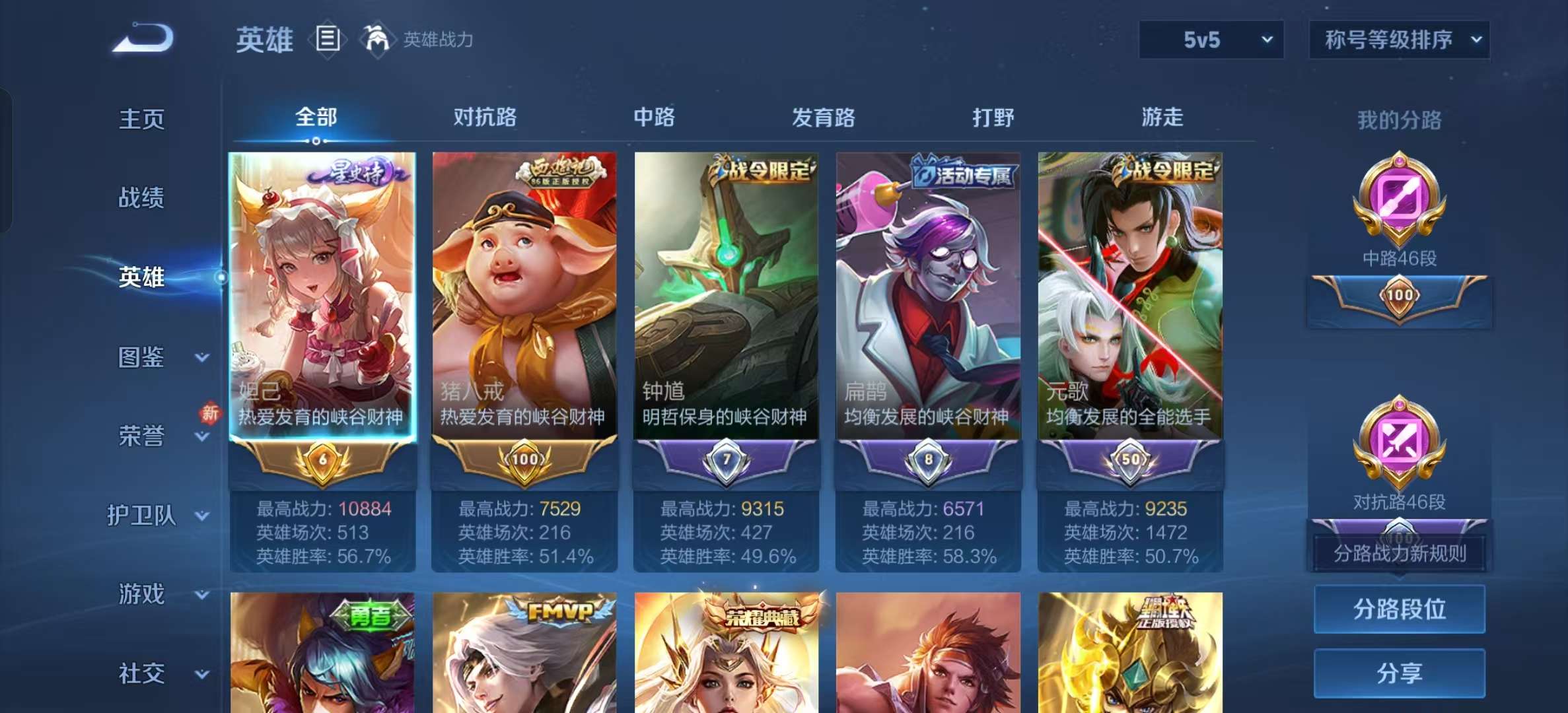 WZLX4352748王者荣耀账号详情图2
