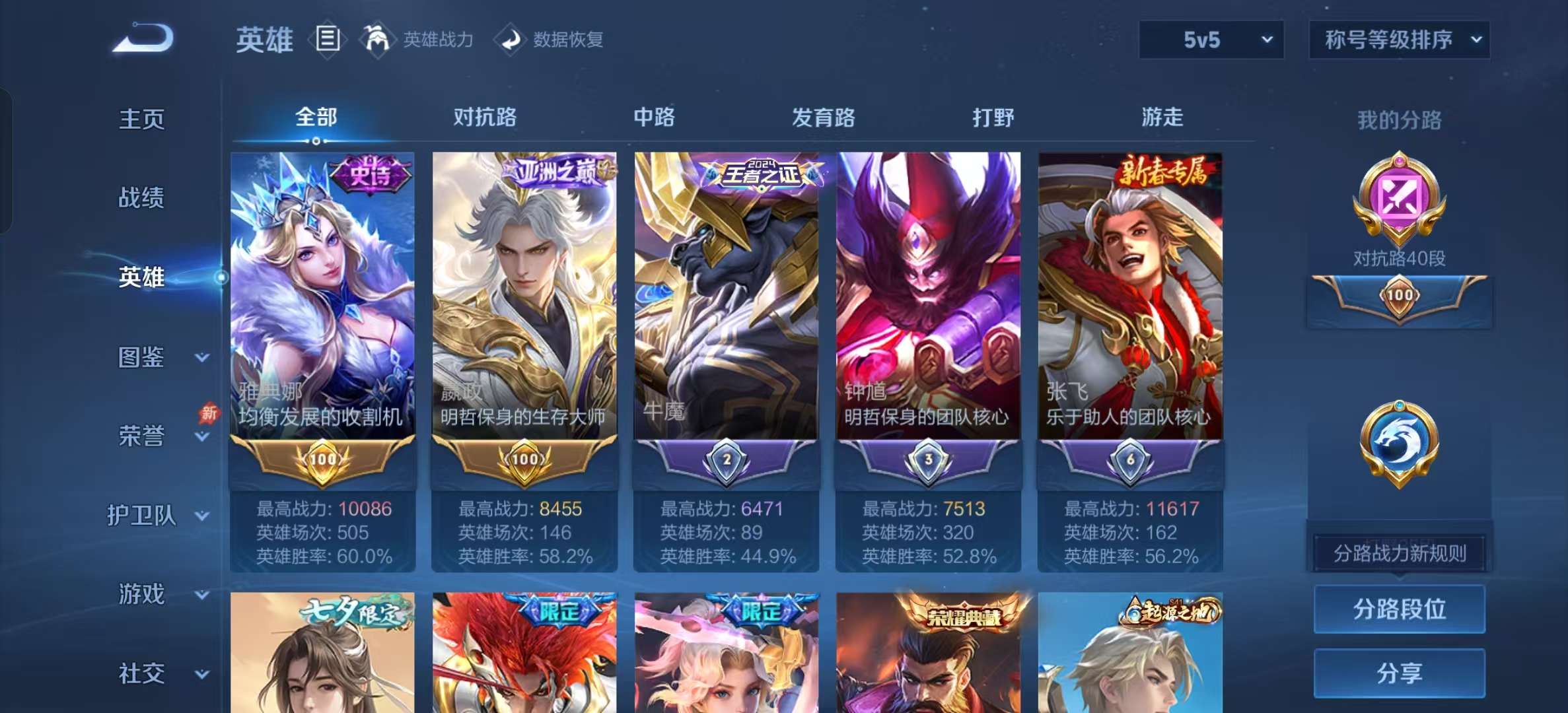 WZLX4354376王者荣耀账号详情图2
