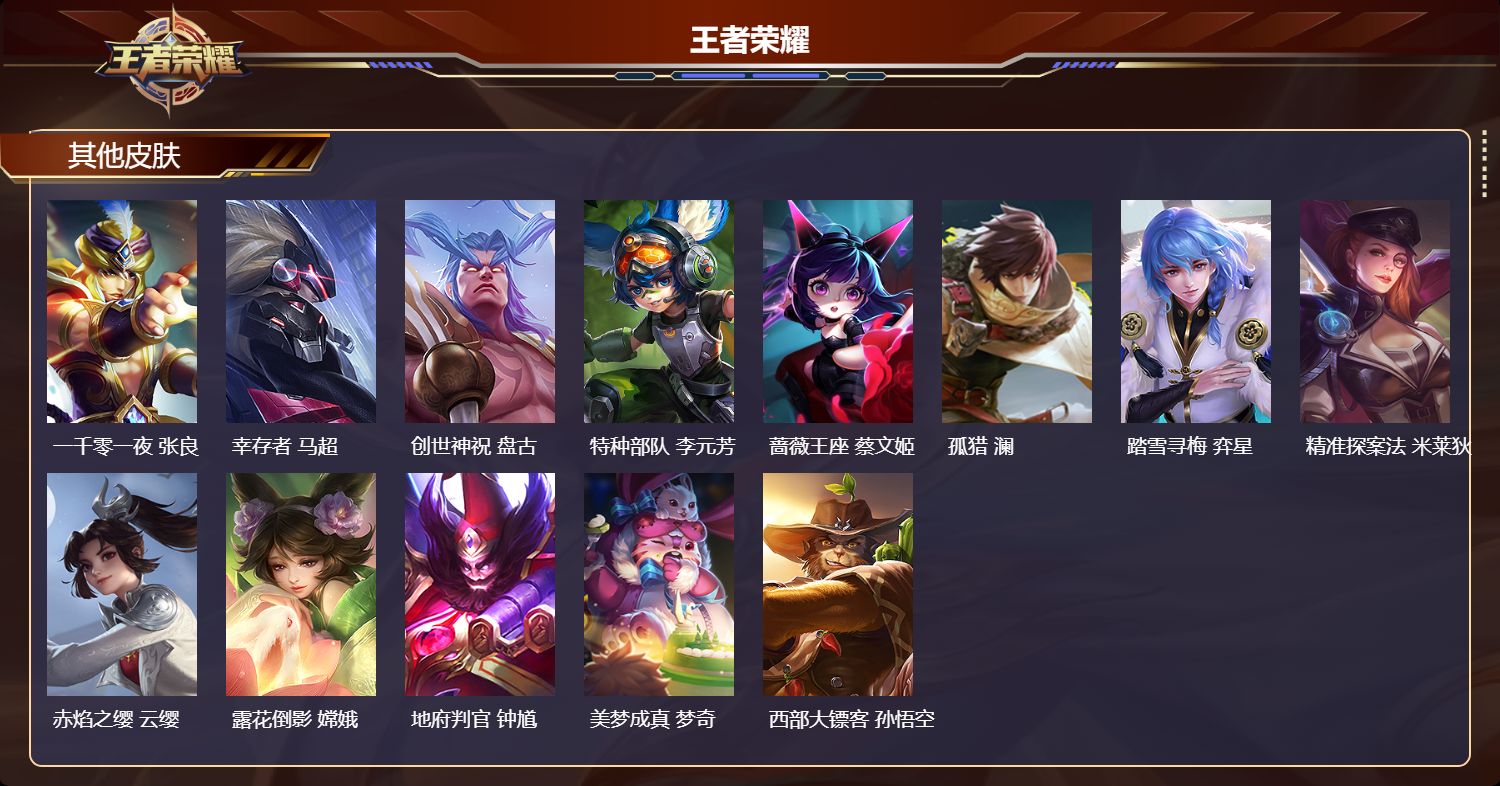 WZLX4354361王者荣耀账号详情图19
