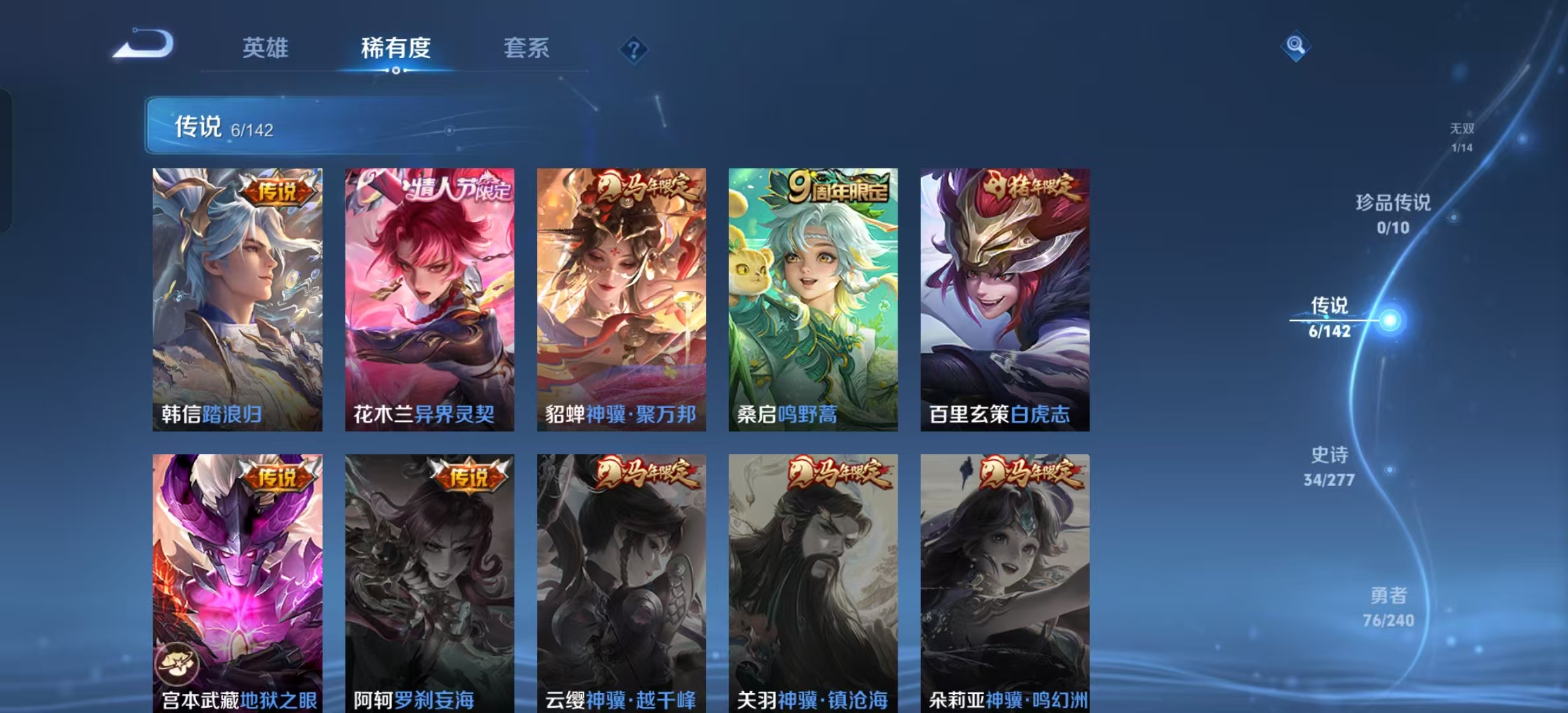 WZLX4354194王者荣耀账号详情图4