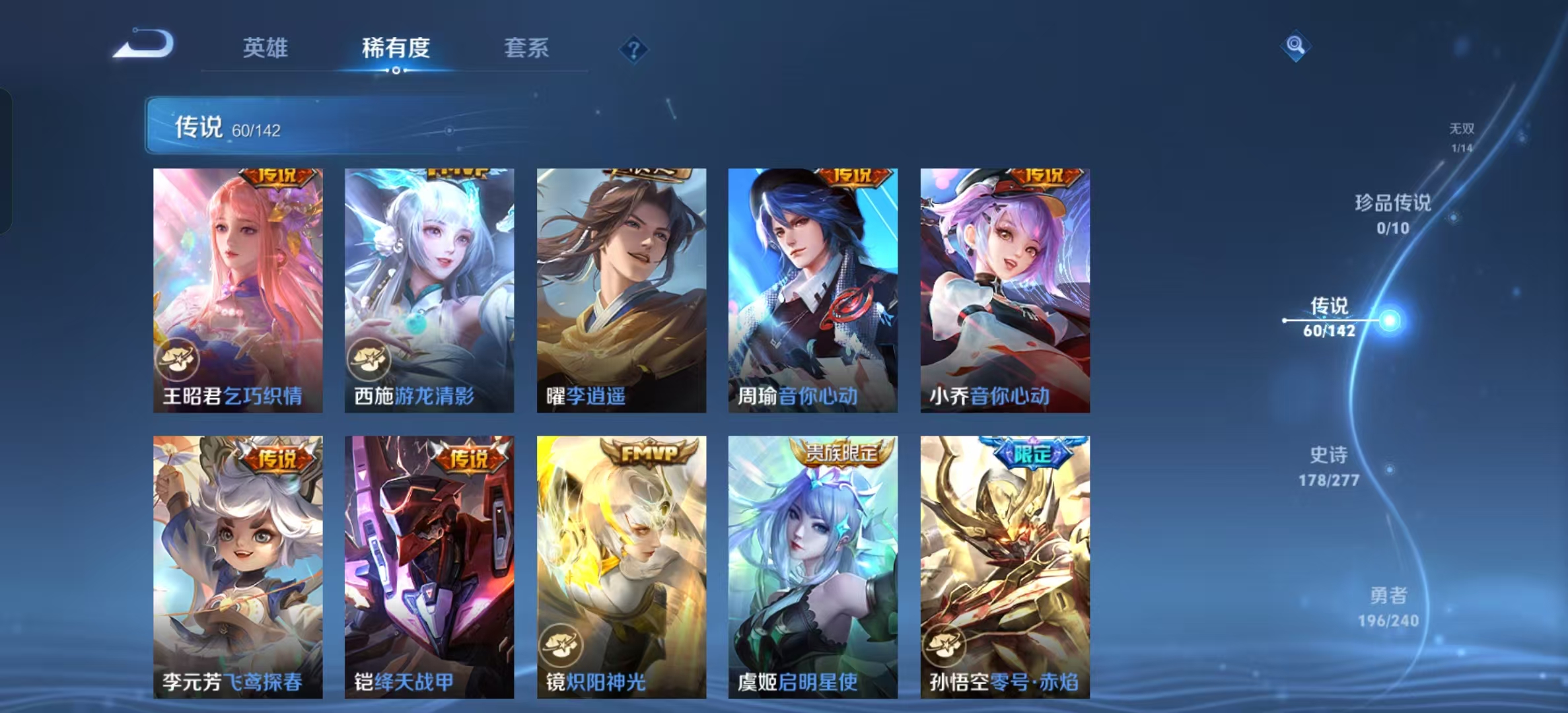WZLX4352800王者荣耀账号详情图8