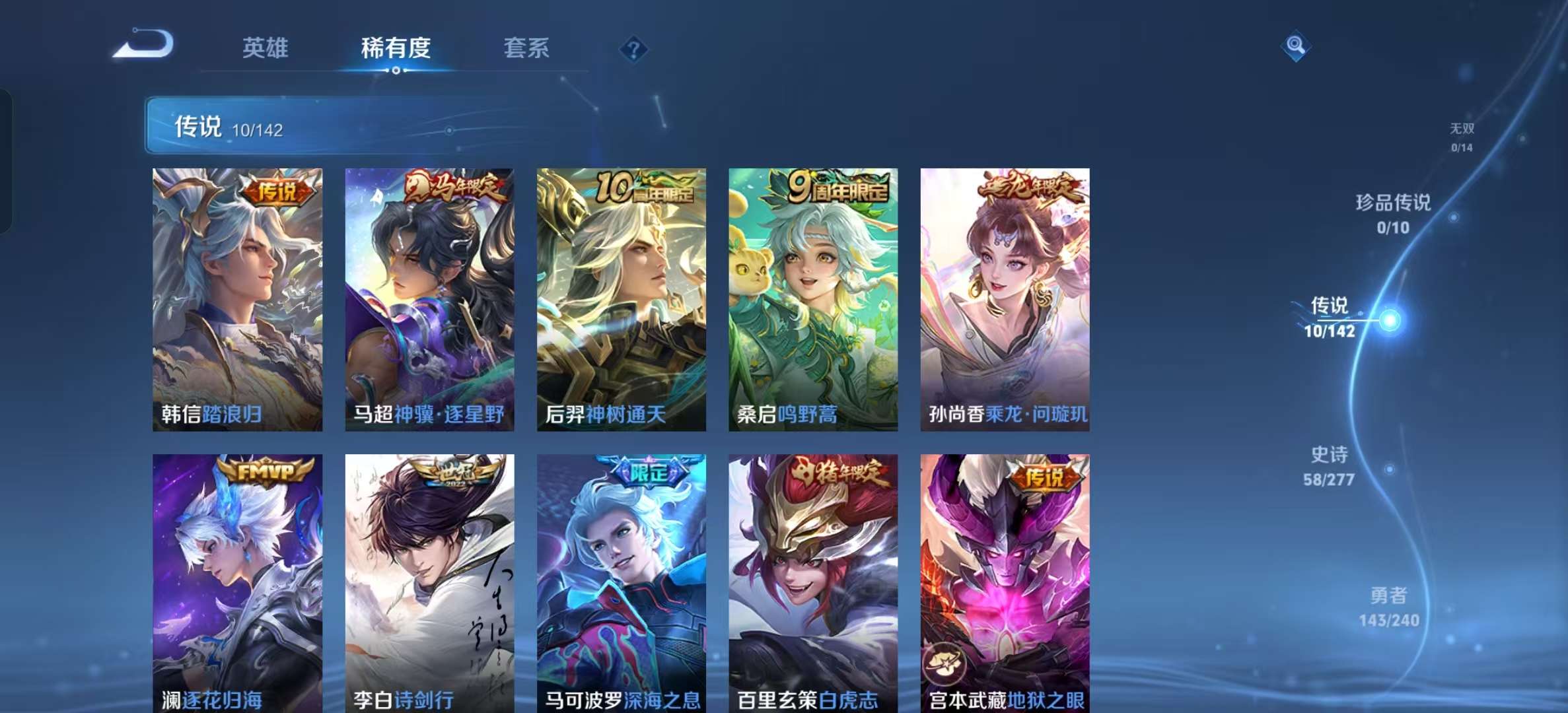 WZLX4354100王者荣耀账号详情图5