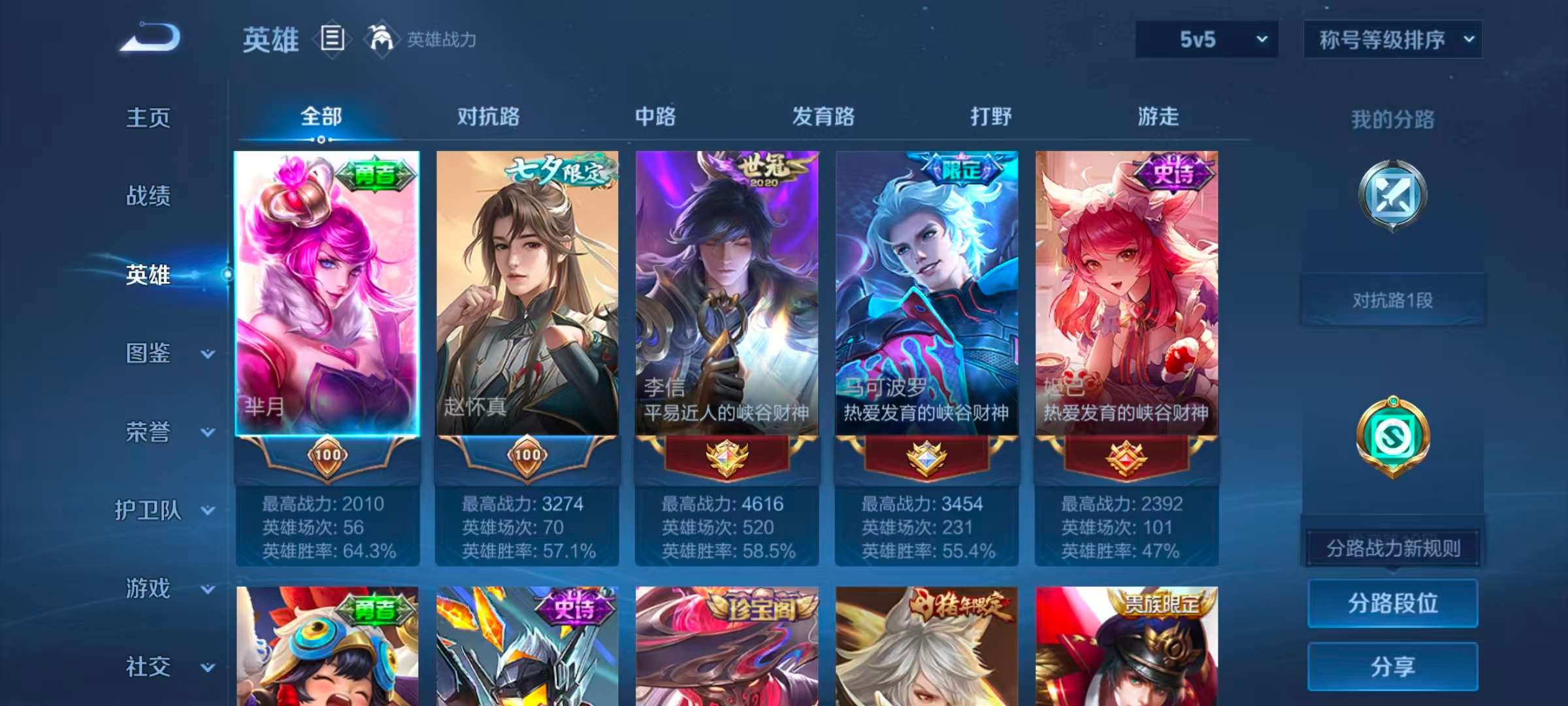 WZLX4354361王者荣耀账号详情图2