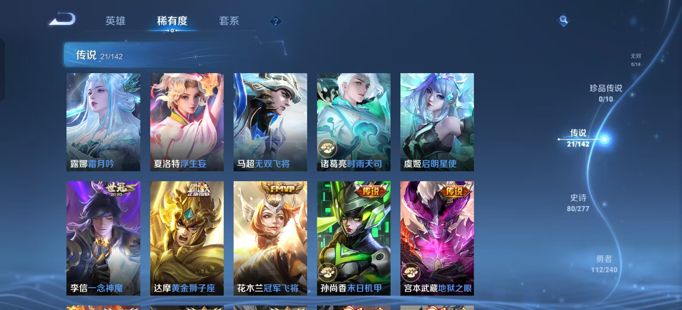 WZLX4354396王者荣耀账号详情图4