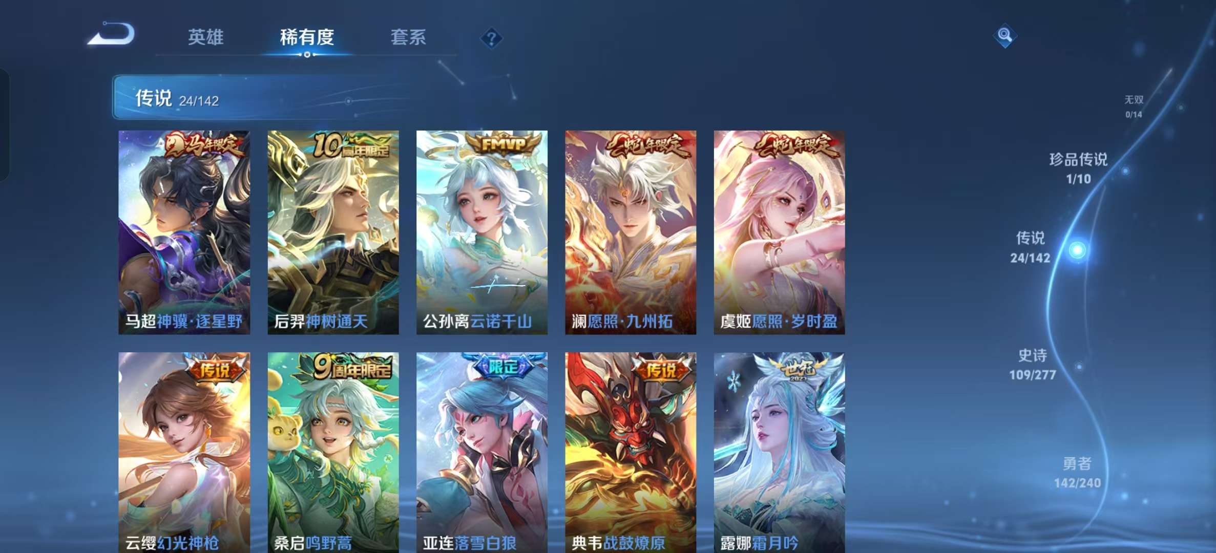 WZLX4354460王者荣耀账号详情图5