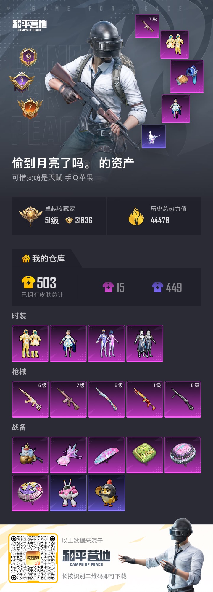HPCMW4224292和平精英账号详情图14 HPCMW4224292和平精英账号详情图14