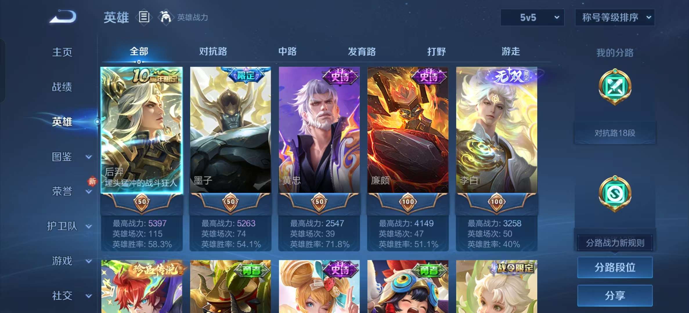 WZLX4356376王者荣耀账号详情图3