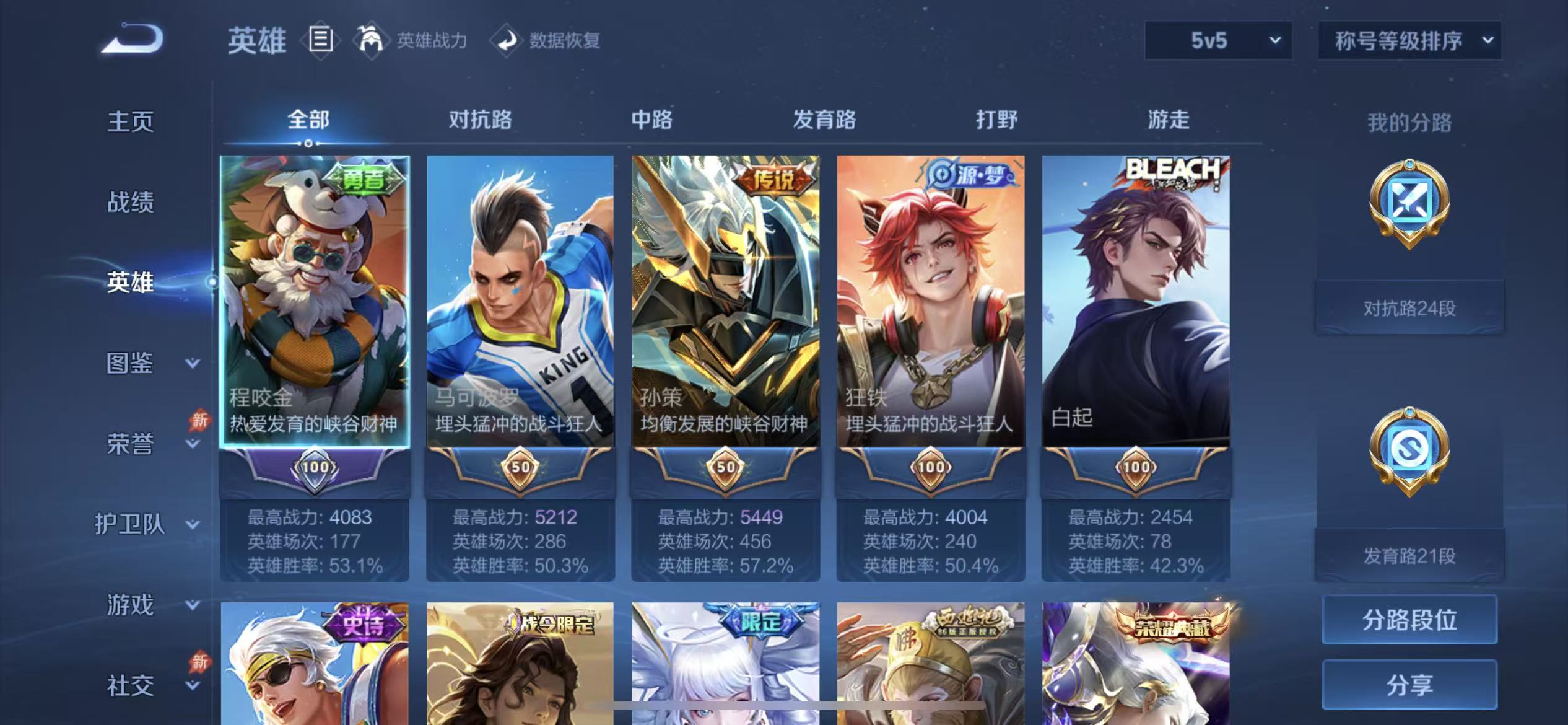 WZLX4355380王者荣耀账号详情图2