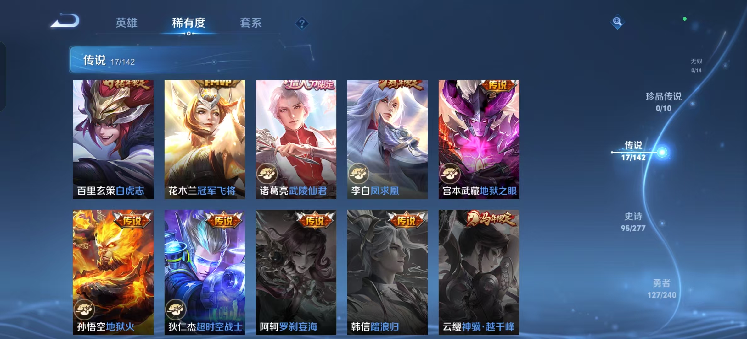 WZLX4355393王者荣耀账号详情图5