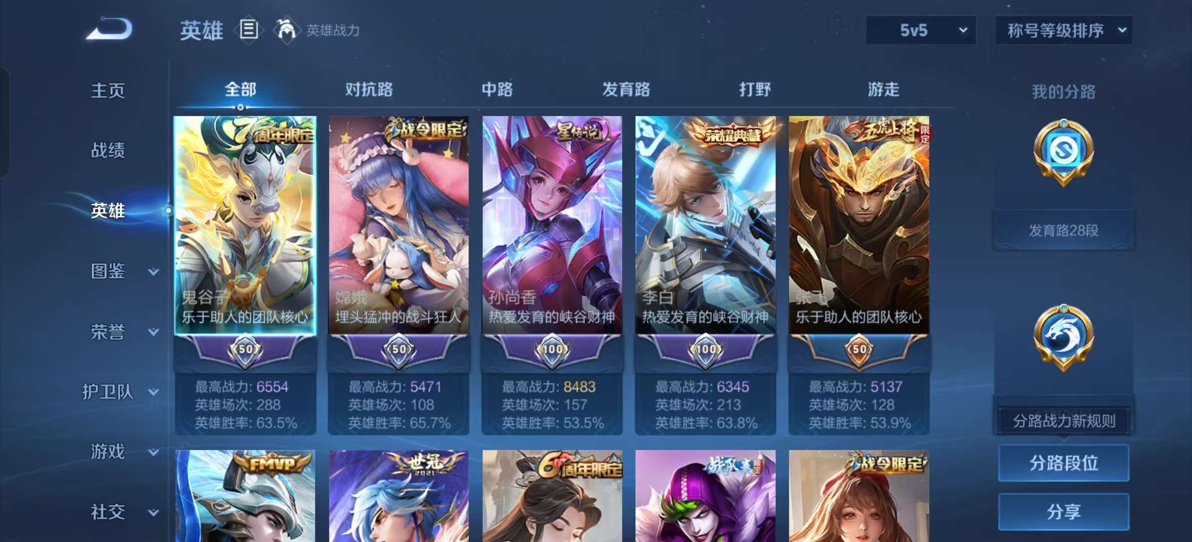 WZLX4355881王者荣耀账号详情图3