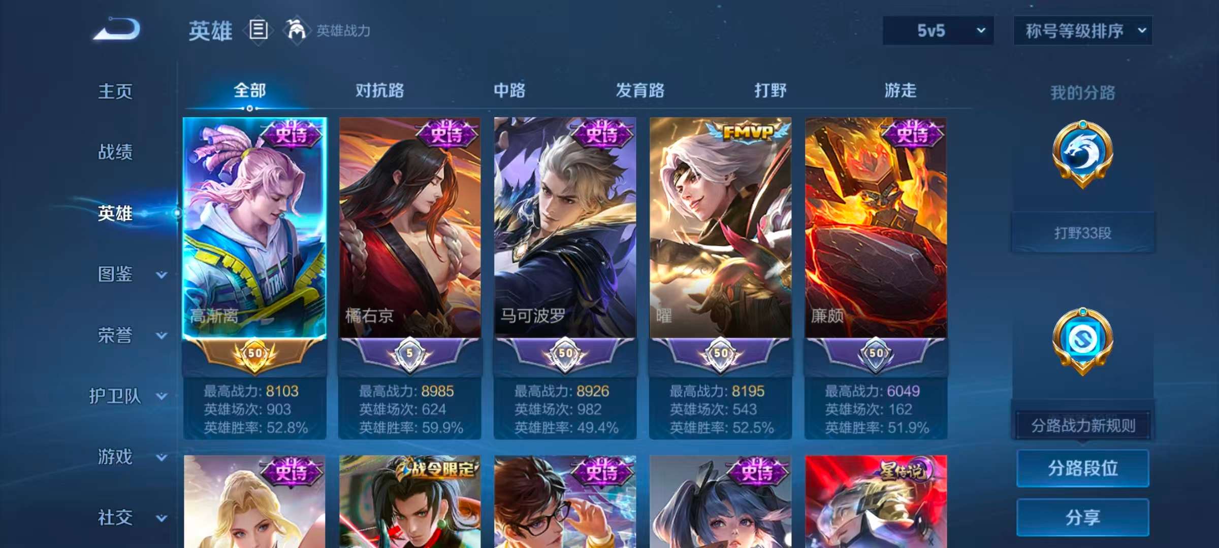 WZLX4355429王者荣耀账号详情图2