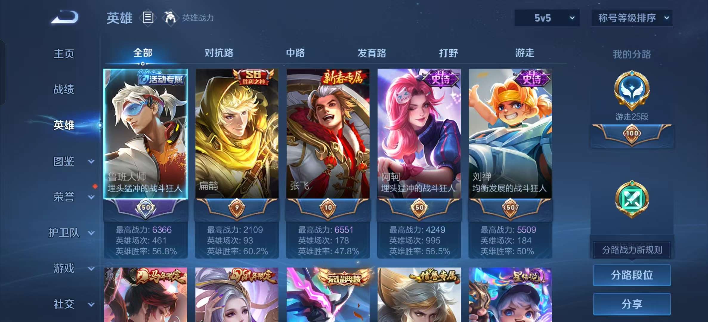 WZLX4355651王者荣耀账号详情图2