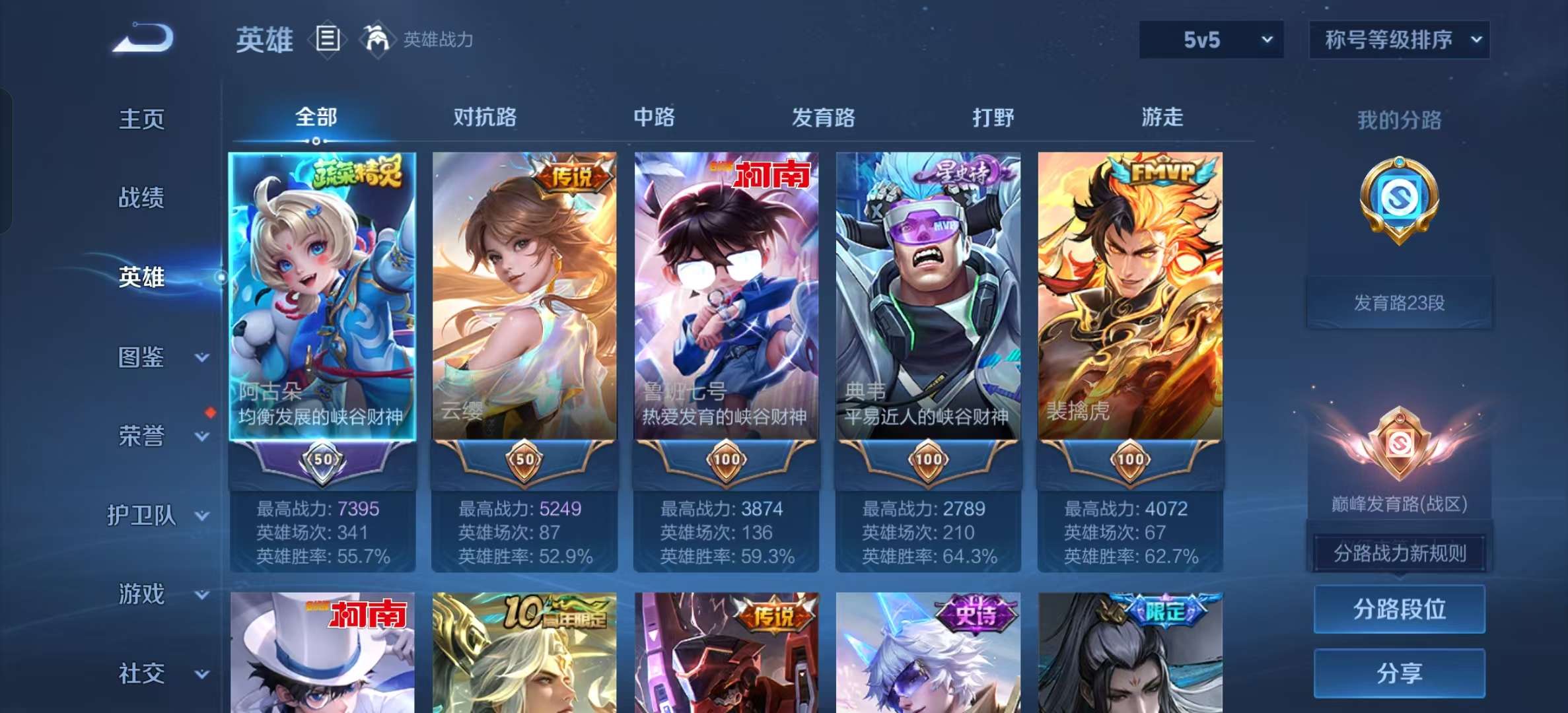 WZLX4356303王者荣耀账号详情图2