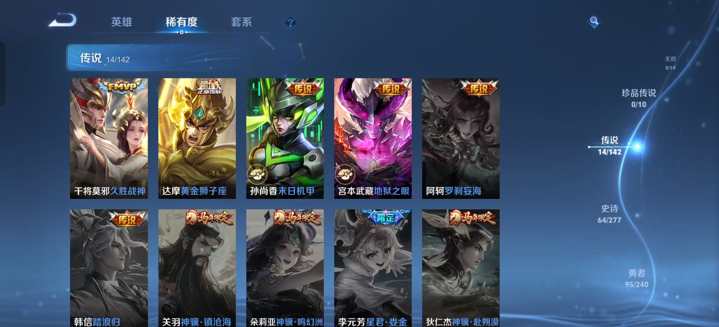 WZLX4355442王者荣耀账号详情图5