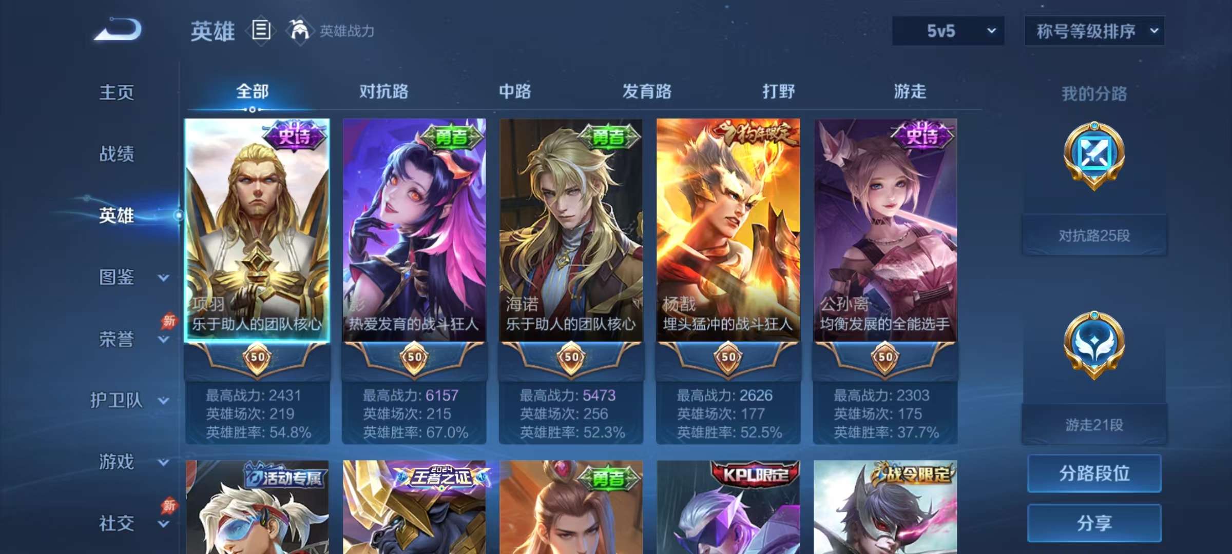 WZLX4359407王者荣耀账号详情图2