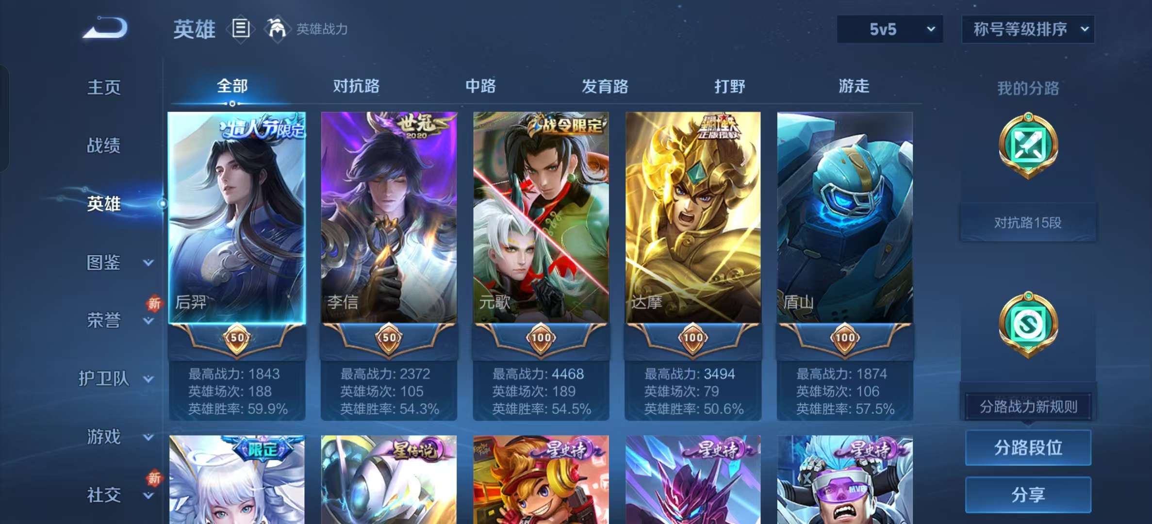 WZLX4358362王者荣耀账号详情图2