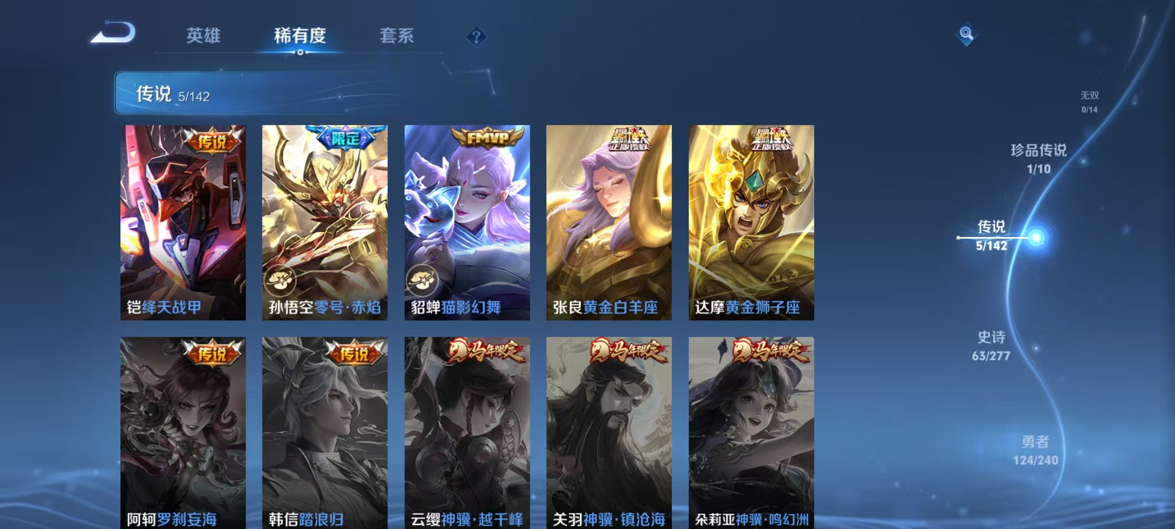 WZLX4358127王者荣耀账号详情图5