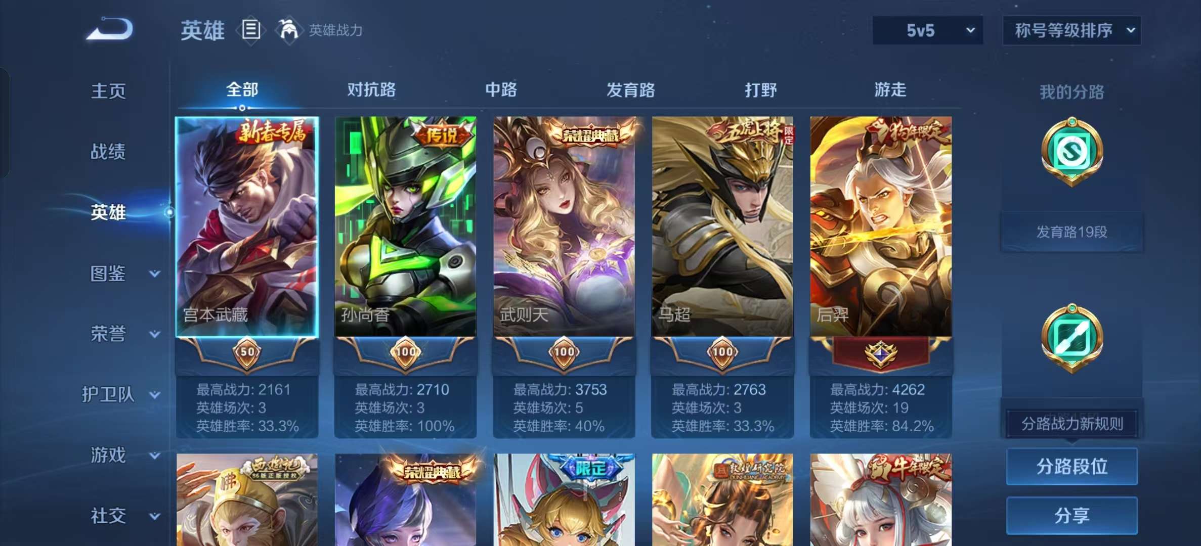 WZLX4359435王者荣耀账号详情图2